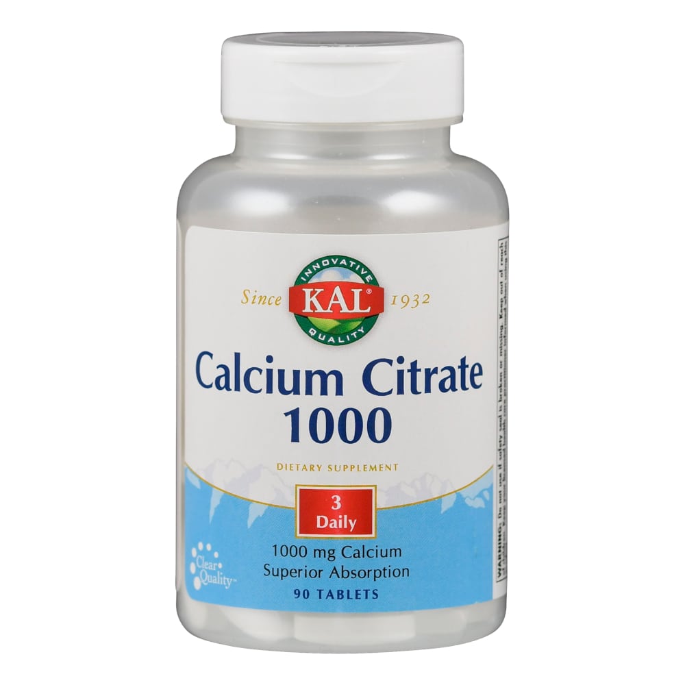KAL Calcium Citrate 1000 90 St Tabletten