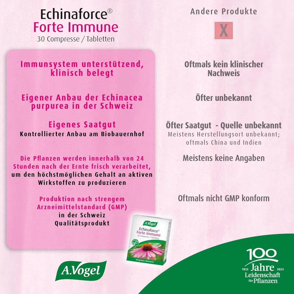 A. Vogel Echinaforce Forte Immune 30 St Tabletten