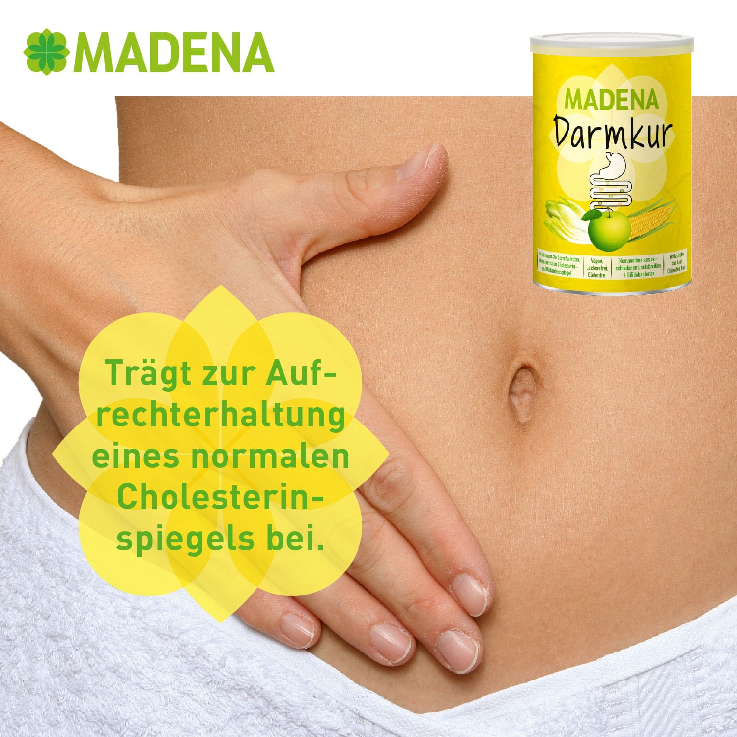 MADENA Darmkur 500 g Pulver