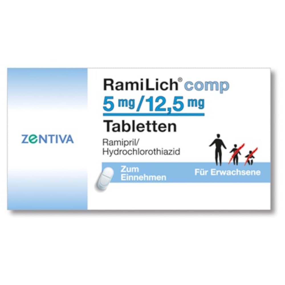 RamiLich comp. 5mg/12,5mg 100 St Tabletten