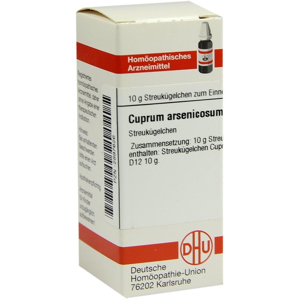 CUPRUM ARSENICOSUM D 12 Globuli 10 g Globuli