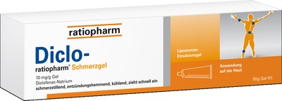 Diclo ratiopharm Schmerzgel - mit Diclofenac 50 g Gel