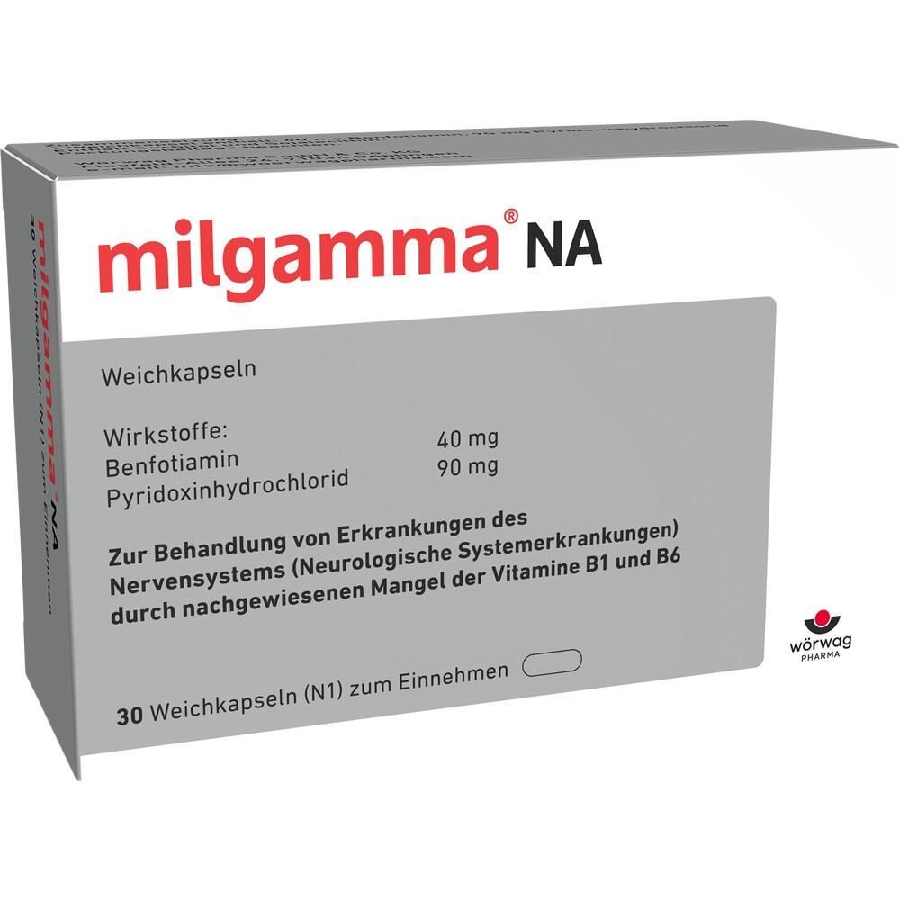MILGAMMA NA Weichkapseln 30 St Weichkapseln