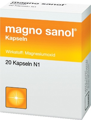 MAGNO SANOL Hartkapseln 20 St Hartkapseln
