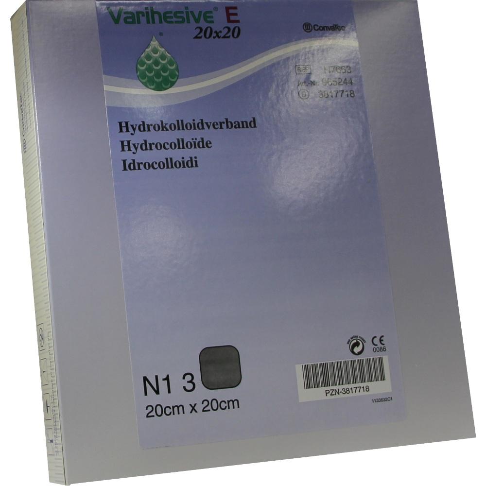 VARIHESIVE E 20x20 cm HKV hydroaktiv 3 St