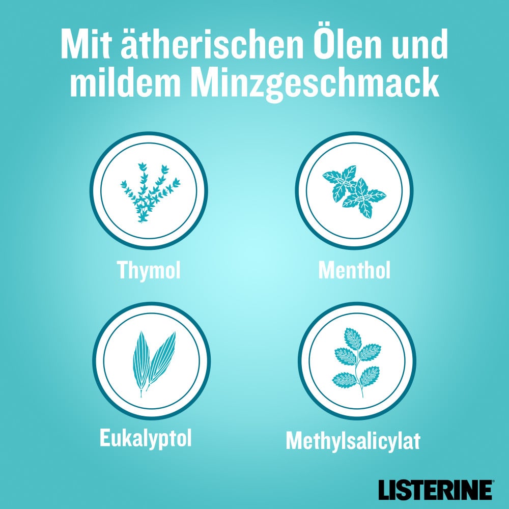 LISTERINE Cool Mint Mild  500 ml Lösung