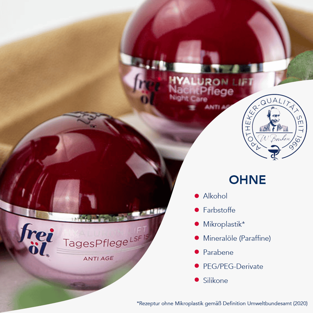 frei öl Anti-Age Hyaluron Lift TagesPflege LSF 15 50 ml Tagescreme