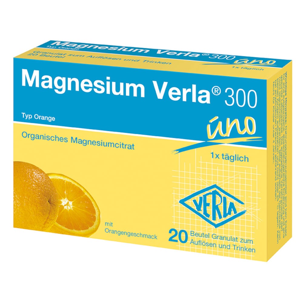 Magnesium Verla 300 uno Typ Orange 20 St Granulat