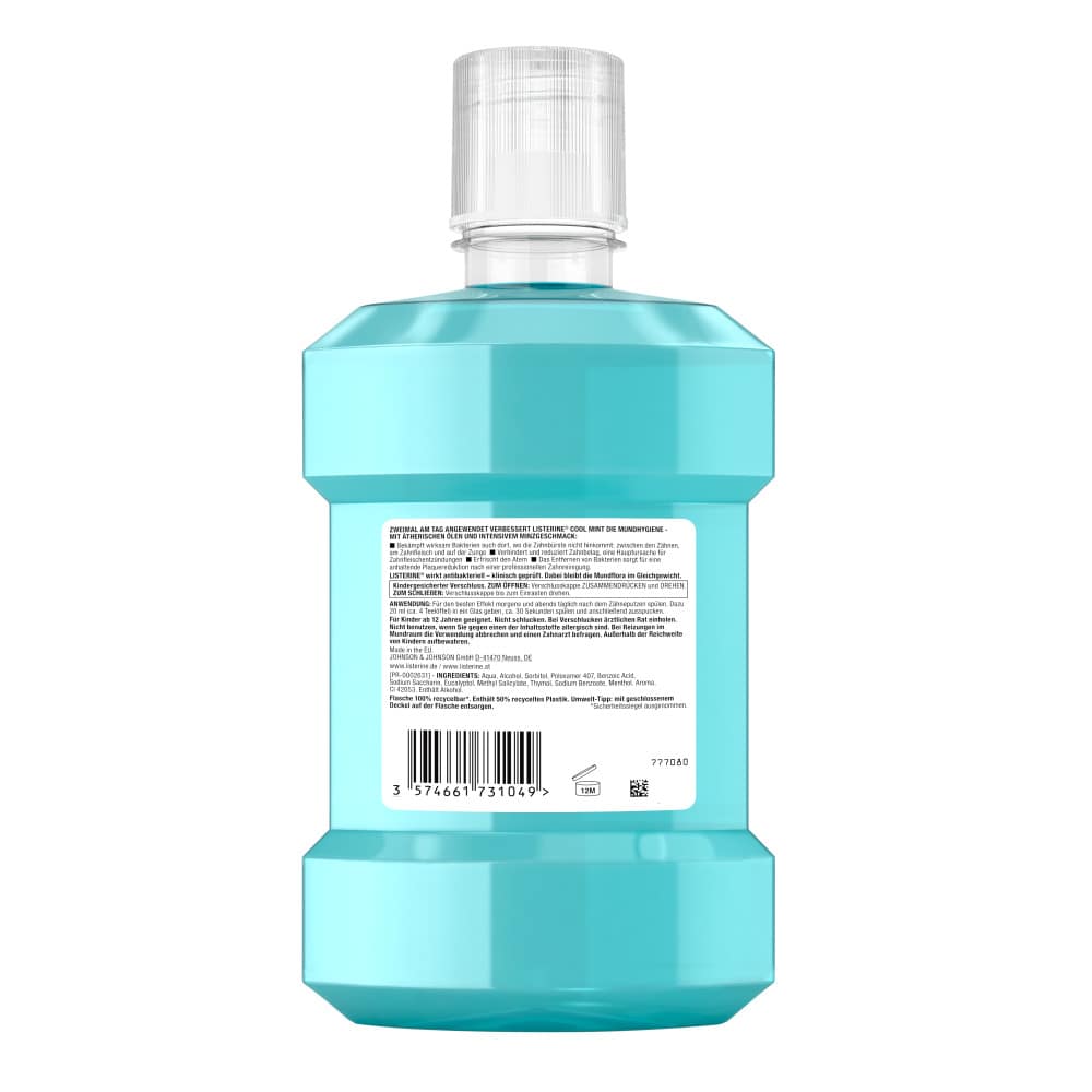 LISTERINE Cool Mint 1 Liter 1 l Lösung