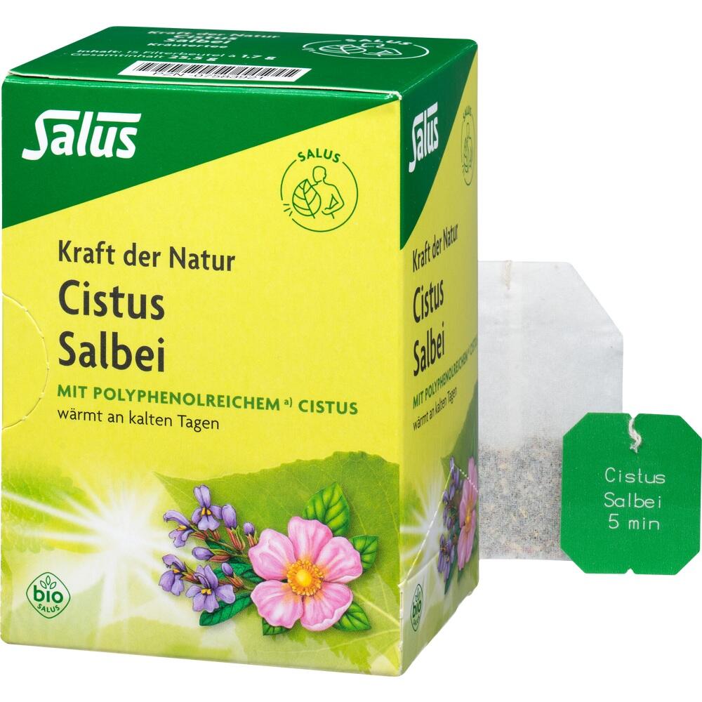 Salus Cistus Salbei Kräutertee Kraft der Natur  15 St Filterbeutel