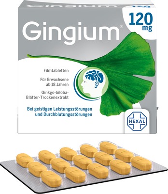 Gingium 120 mg 120 St Filmtabletten