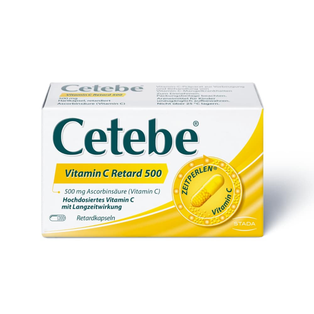 CETEBE Vitamin C 500 mg 120 St Hartkapseln