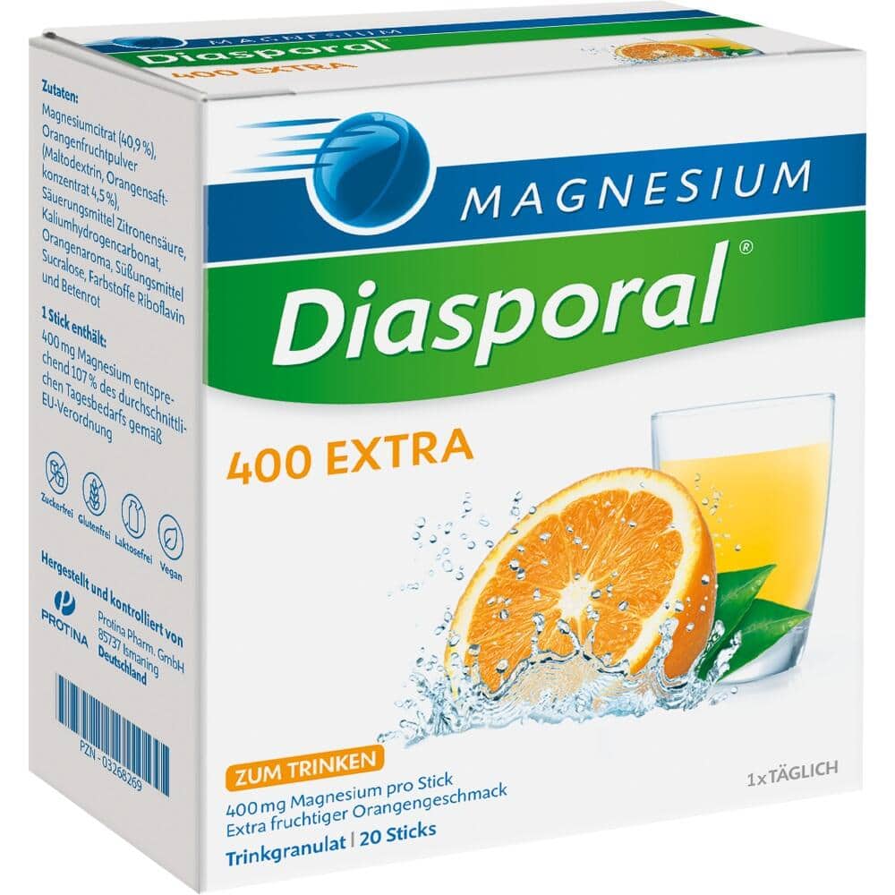 MAGNESIUM Diasporal 400 EXTRA 20 St Granulat