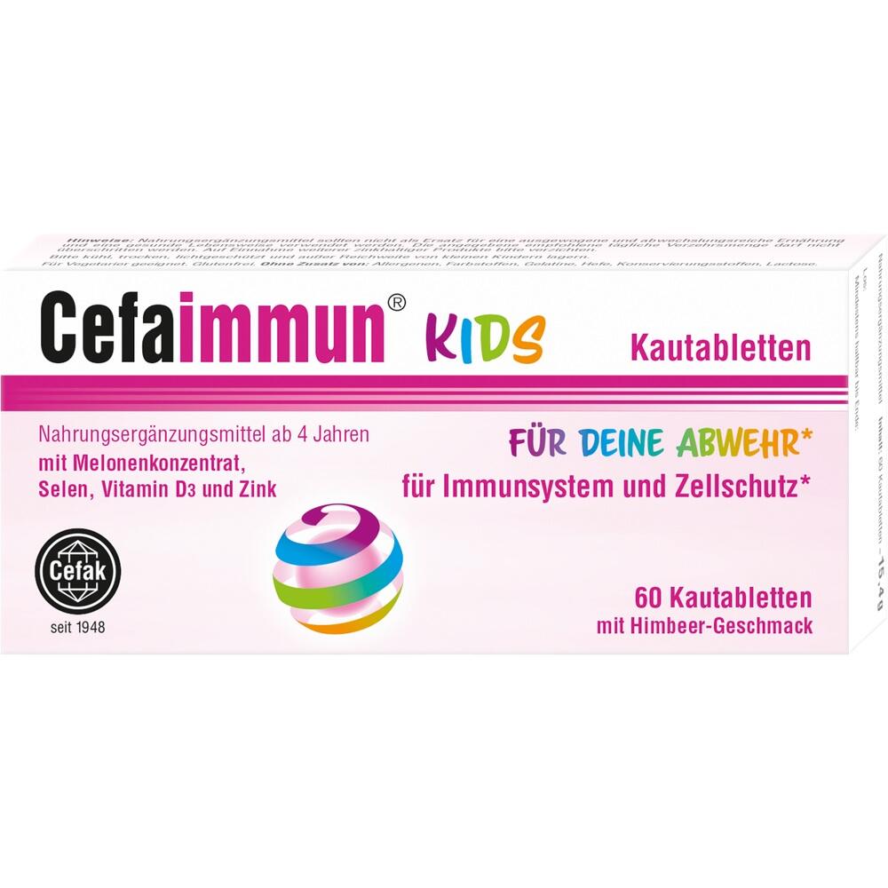Cefaimmun KIDS 60 St Kautabletten