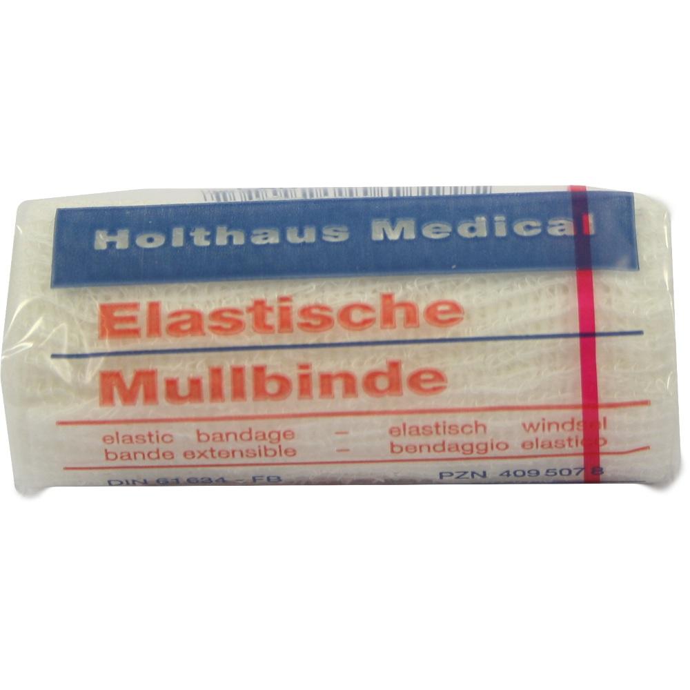 MULLBINDEN elastisch 8 cmx4 m 1 St Binden