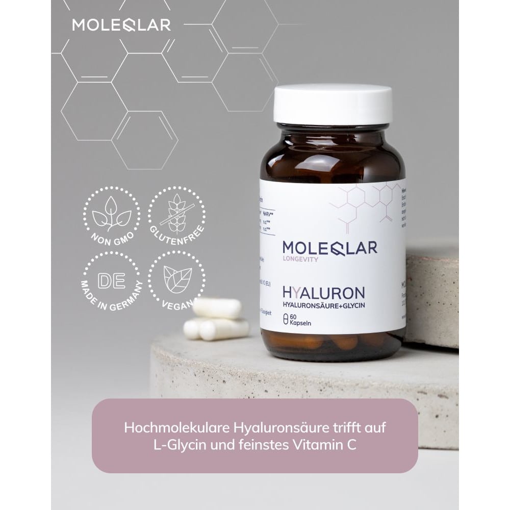 MOLEQLAR HYALURON  60 St Kapseln