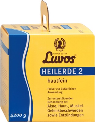 Luvos HEILERDE 2 hautfein 4200 g Pulver