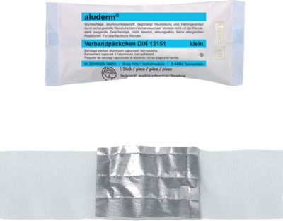Aluderm Verbandpäckchen klein 1 St Verband