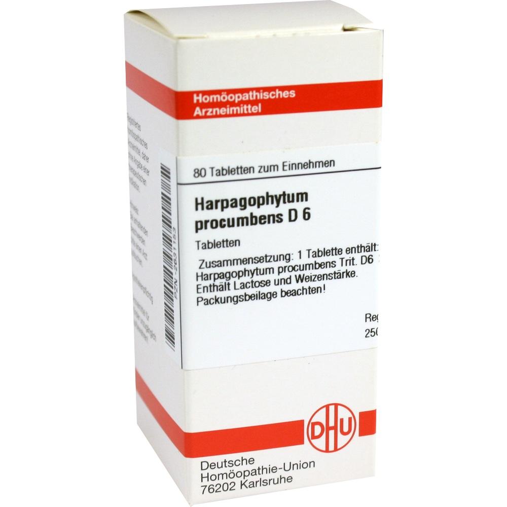 HARPAGOPHYTUM PROCUMBENS D 6 Tabletten 80 St Tabletten