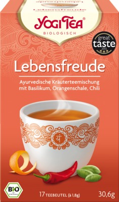 YOGI TEA Lebensfreude Bio Filterbeutel 17X1.8 g Filterbeutel
