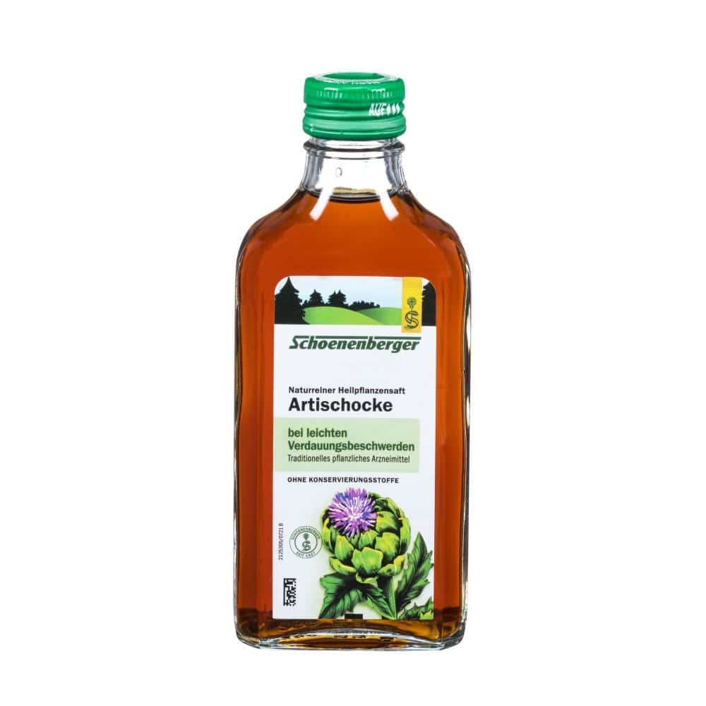 Schoenenberger Artischocke Naturreiner Heilpflanzensaft  3X200 ml Saft