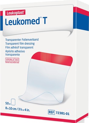 LEUKOMED transp.sterile Pflaster 8x10 cm 50 St Pflaster