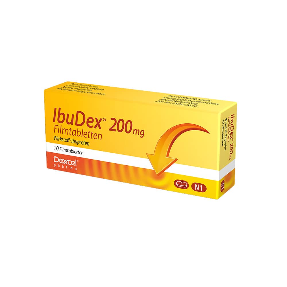 IbuDex 200mg 10 St Filmtabletten