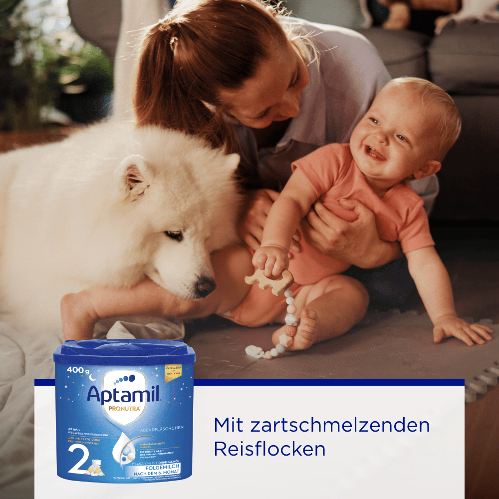 Aptamil PRONUTRA 2 FOLGREMILCH ABENDFLÄSCHCHEN 400 g Pulver
