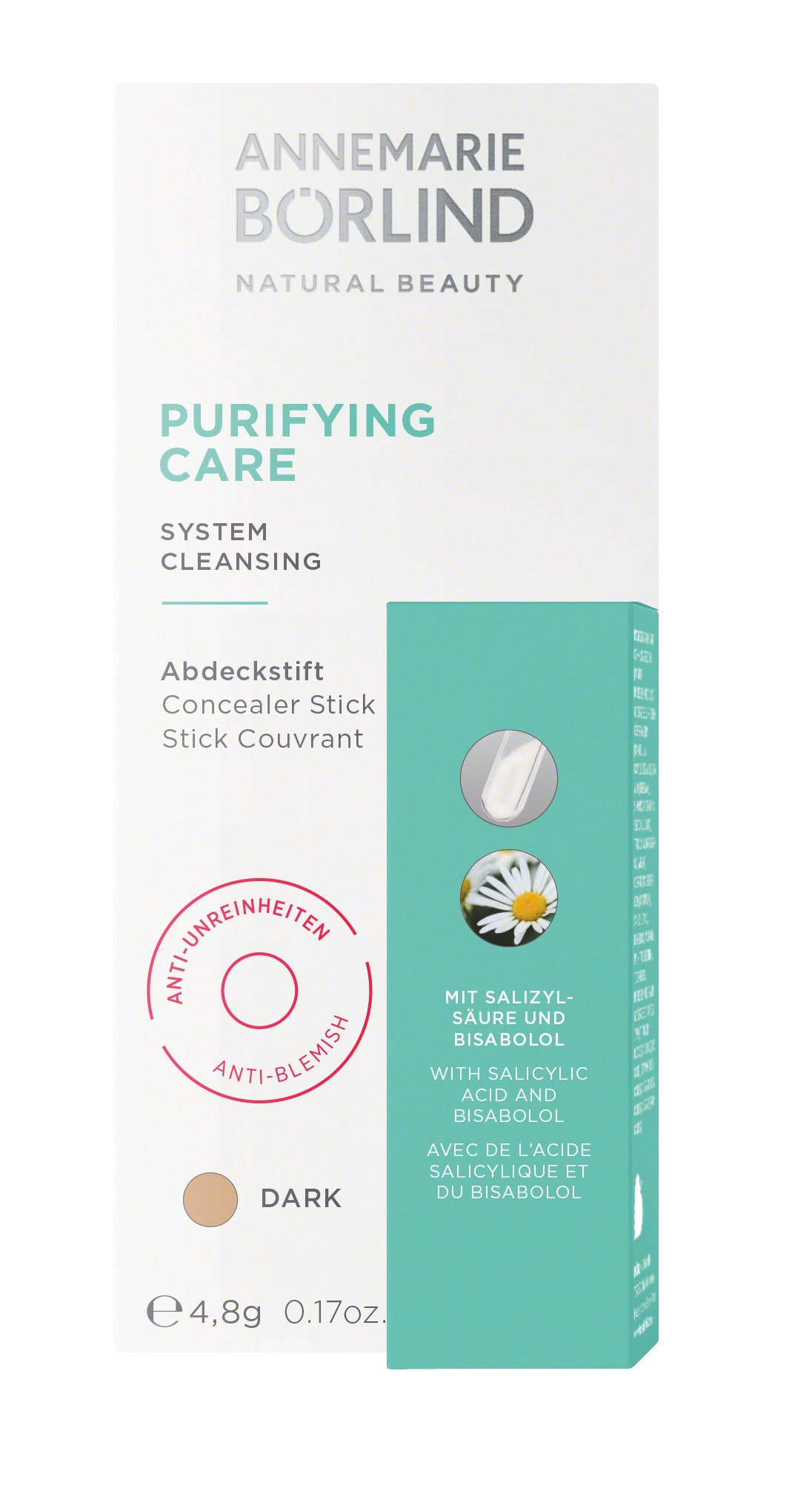 ANNEMARIE BÖRLIND Purifying Care Abdeckstift DARK 5 g Stifte