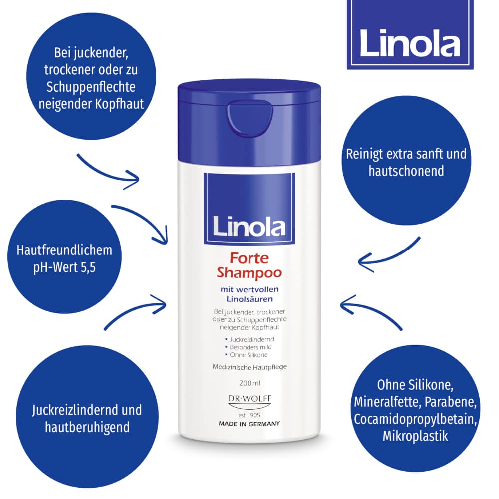 Linola Forte Shampoo  200 ml Shampoo