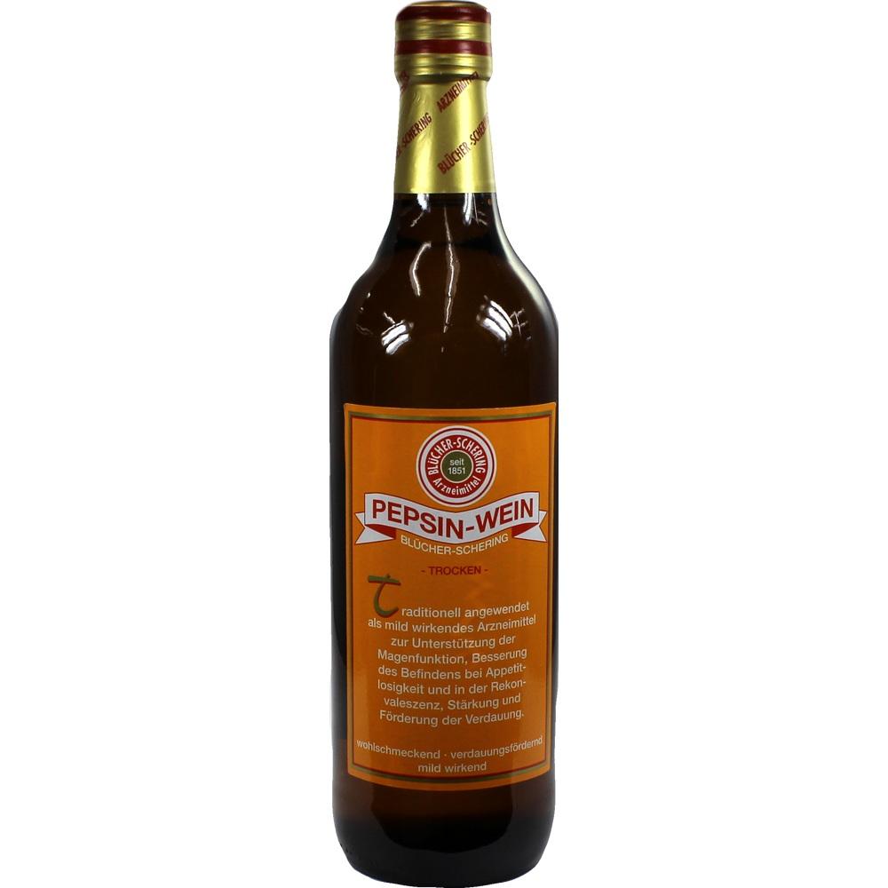 Pepsin-Wein für Diabetiker Blücher-Schering 700 ml Flüssigkeit