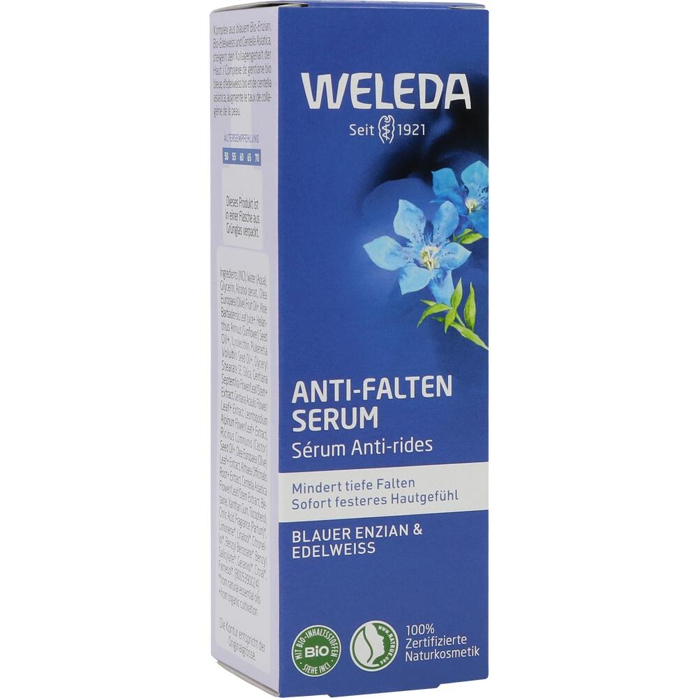 WELEDA Anti-Falten Serum Blauer Enzian & Edelweiss 30 ml Gel