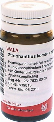 WALA Strophanthus kombe e semine D3 Globuli 20 g Globuli