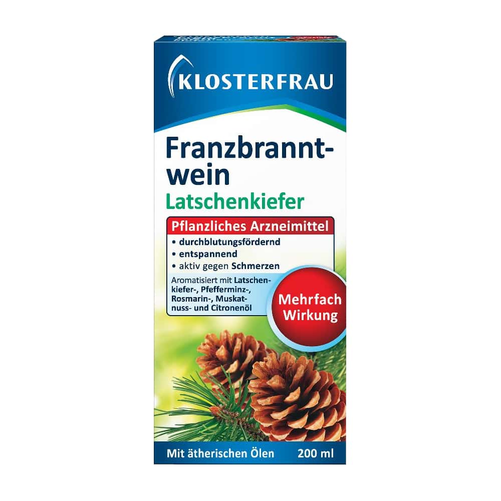 Klosterfrau Franzbranntwein Latschenkiefer 200 ml Franzbranntwein