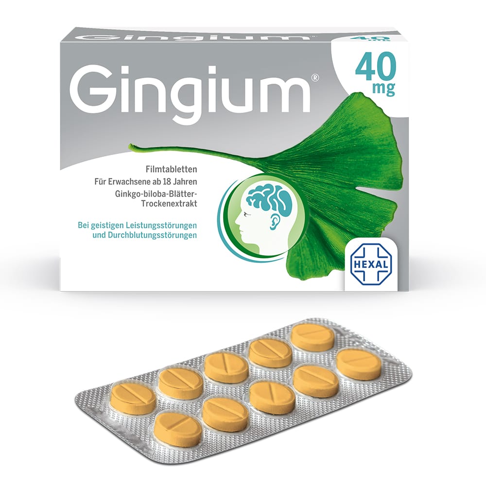 Gingium 40mg 120 St Filmtabletten