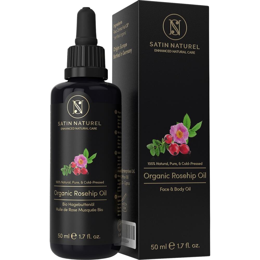 Satin Naturel BIO Hagebuttenöl 50ml 50 ml Öl