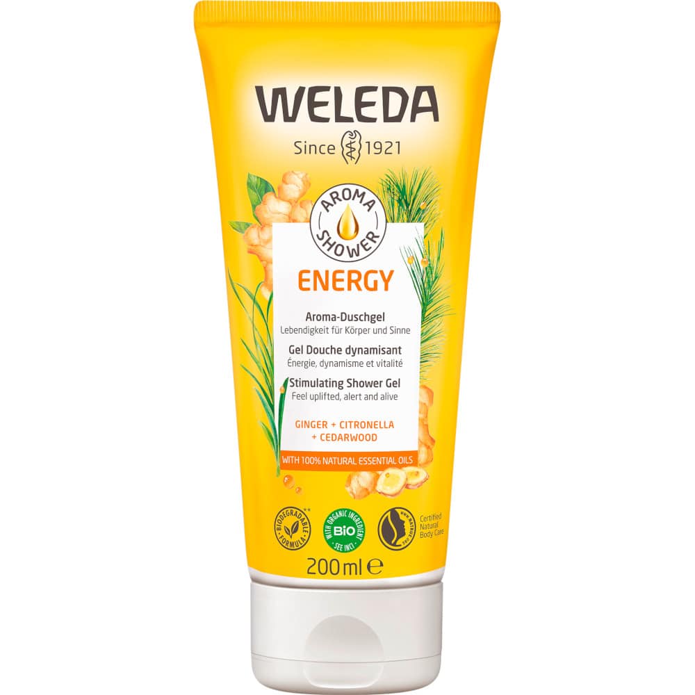 Weleda Energy Aroma Duschgel 200 ml Duschgel