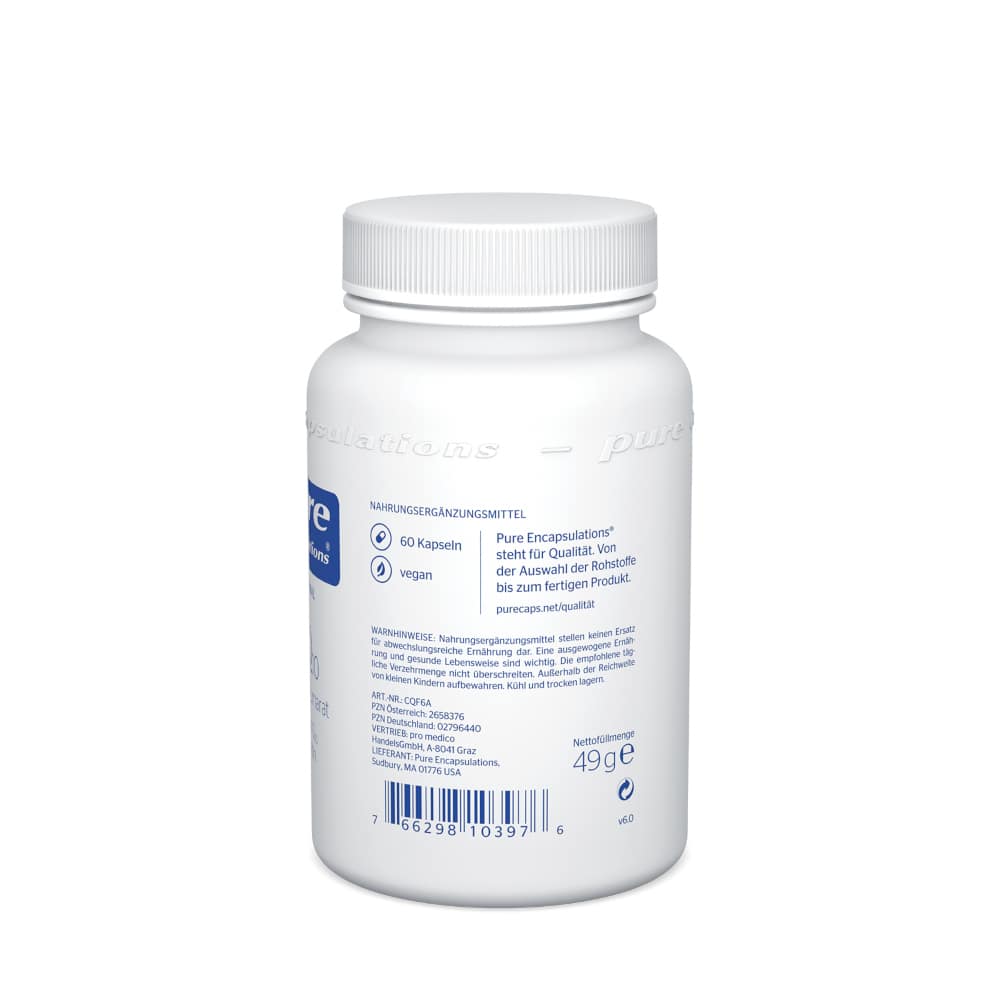 pure encapsulations CoQ10 L Carnitin  60 St Kapseln