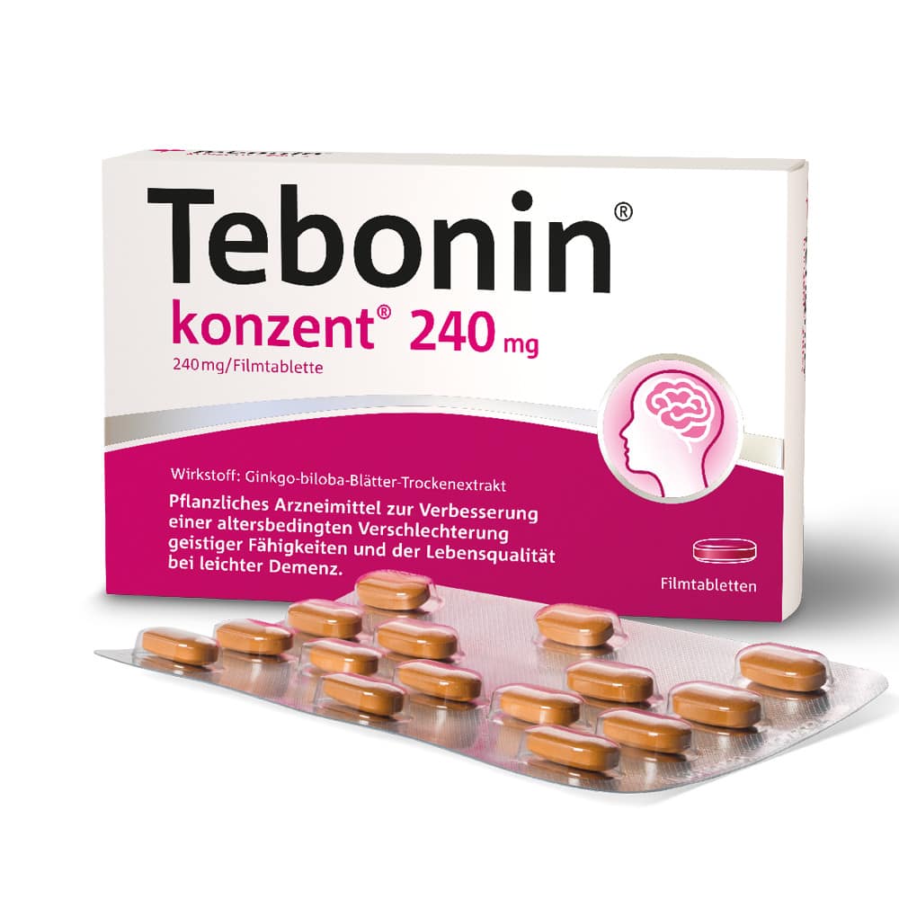 Tebonin konzent 240 mg 120 St Filmtabletten