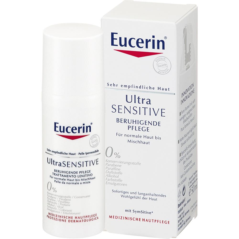 Eucerin UltraSensitive Beruhigende Pflege für normale Haut bis Mischhaut Creme  50 ml Creme