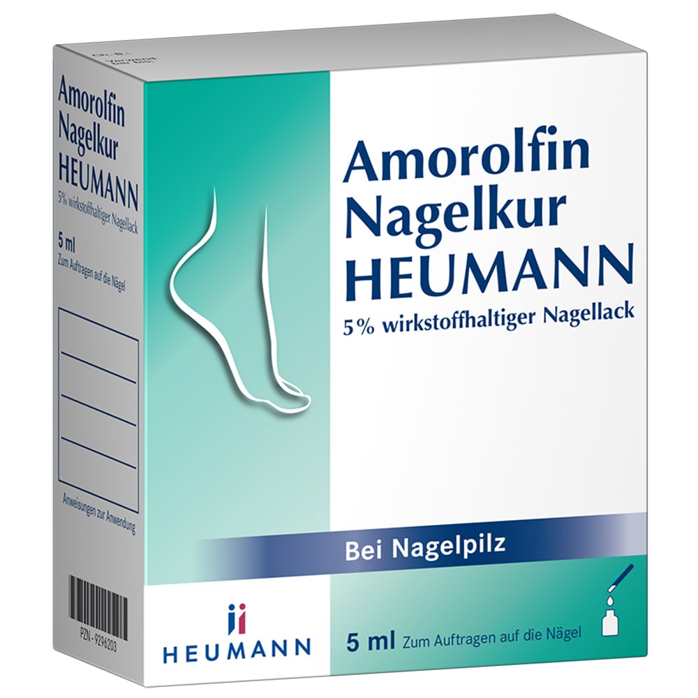 Amorolfin Nagelkur HEUMANN 5 ml Wirkstoffhaltiger Nagellack