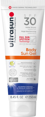 ultrasun Body Sun Gel SPF 30  250 ml Gel