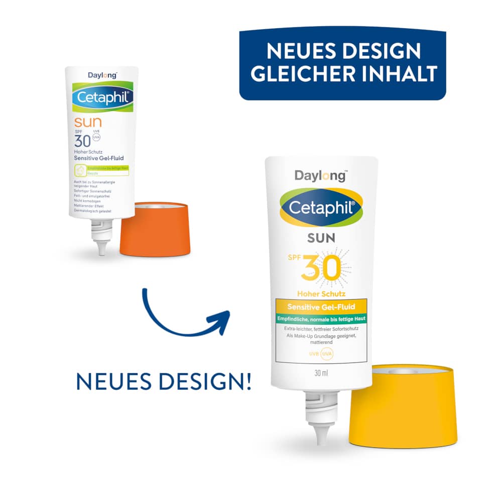 Cetaphil Sun Daylong SPF30 Sens Gel-Fluid Gesicht 30 ml Gel