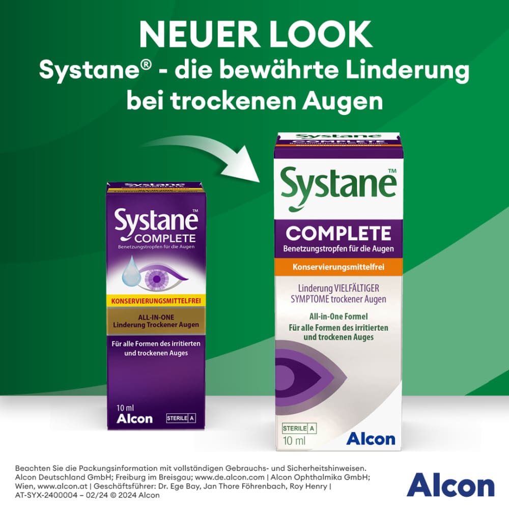 Systane COMPLETE ALL-IN-ONE ohne Konservierungsmittel 2X10 ml Augentropfen