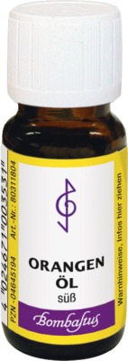 Bombastus ORANGEN ÖL 10 ml Ätherisches Öl