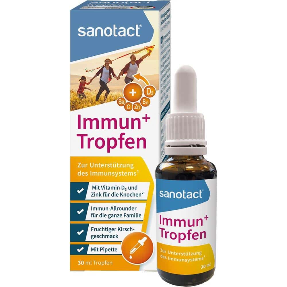 sanotact Immun+ Tropfen 30 ml Tropfen zum Einnehmen