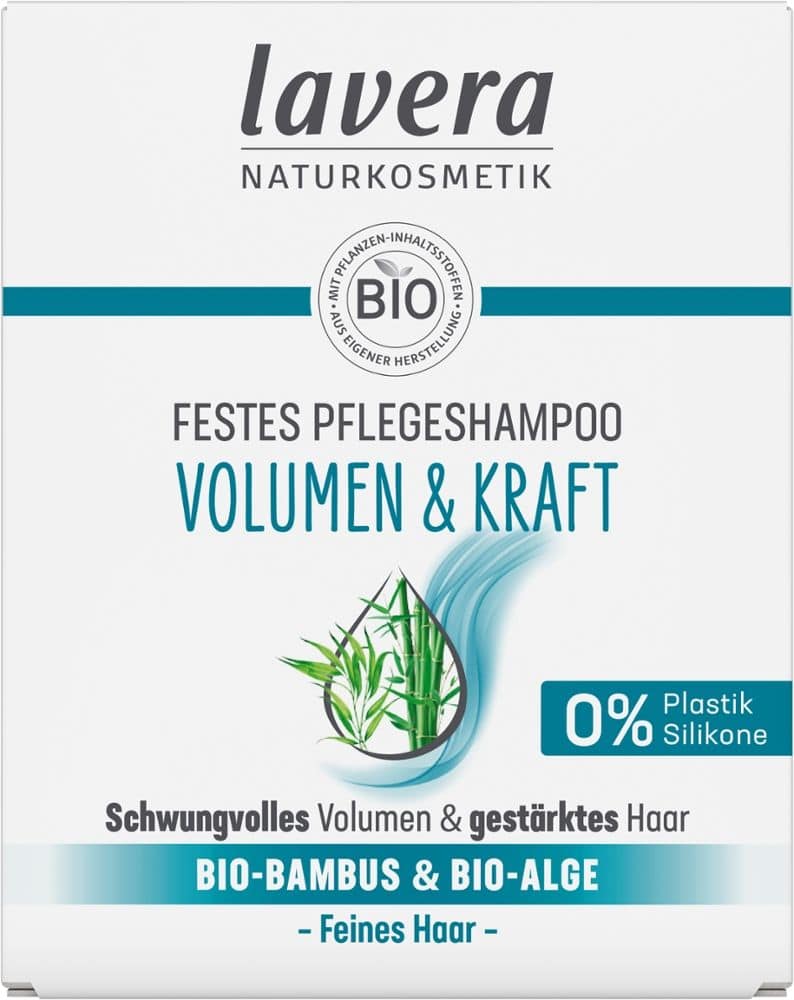 Lavera Festes Pflegeshampoo Volumen & Kraft 50 g Shampoo