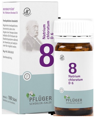 Schüßler-Salz Nr. 8 Natrium chloratum D6 100 St Tabletten