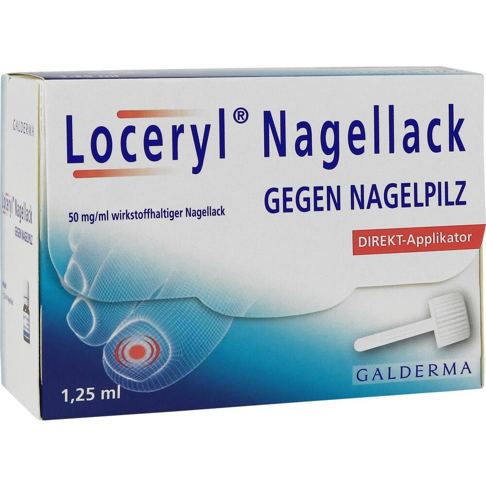 Loceryl Nagellack GEGEN NAGELPILZ 1.25 ml Wirkstoffhaltiger Nagellack
