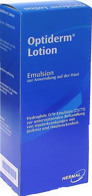 Optiderm Lotion bei Juckreiz und trockener Haut 500 g Emulsion